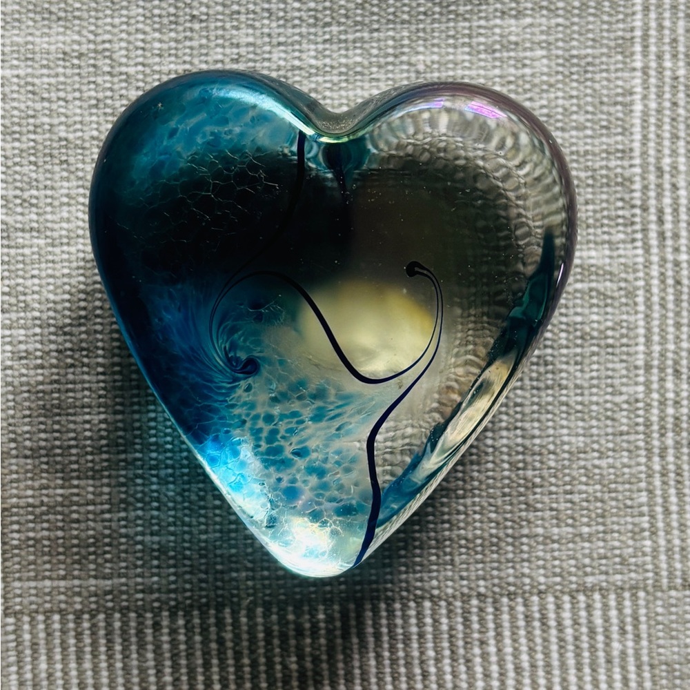 Robert Held glass art piece